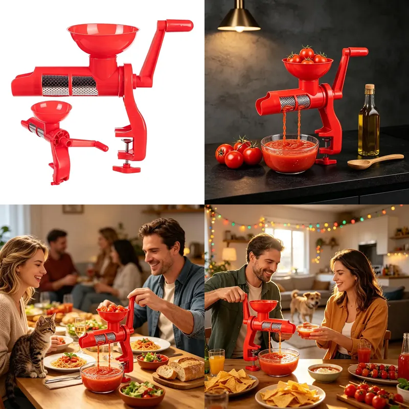 Hand Tools - For Tomato Juicer Hand Crank Food