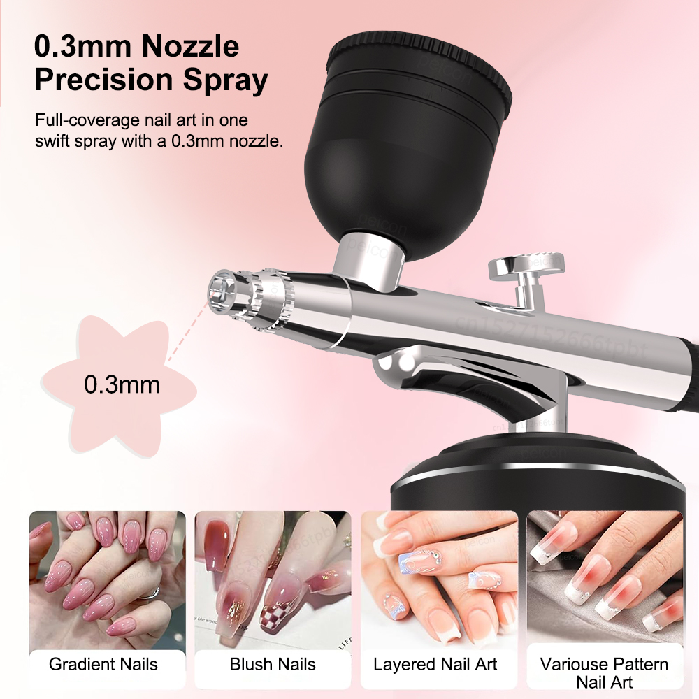 Airbrush with Compressor Pain - Airbrush Kit With Mini Compressor ulasan dan harga