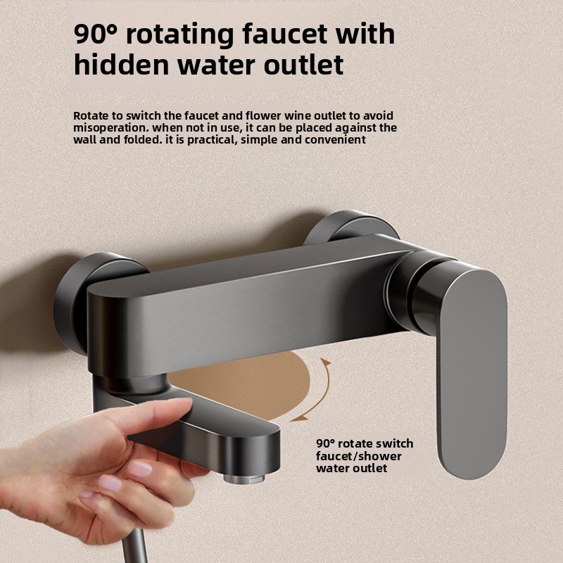 All Copper Shower Faucet Set T - Plumbing ulasan dan harga