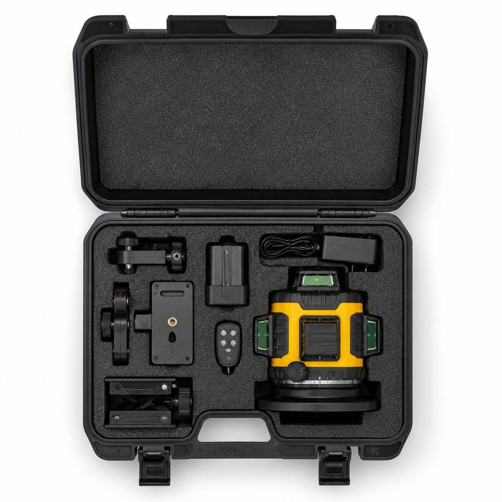 4D 16-Line Green Laser Level,  - Laser Level 16 Lines 4D Green ulasan dan harga