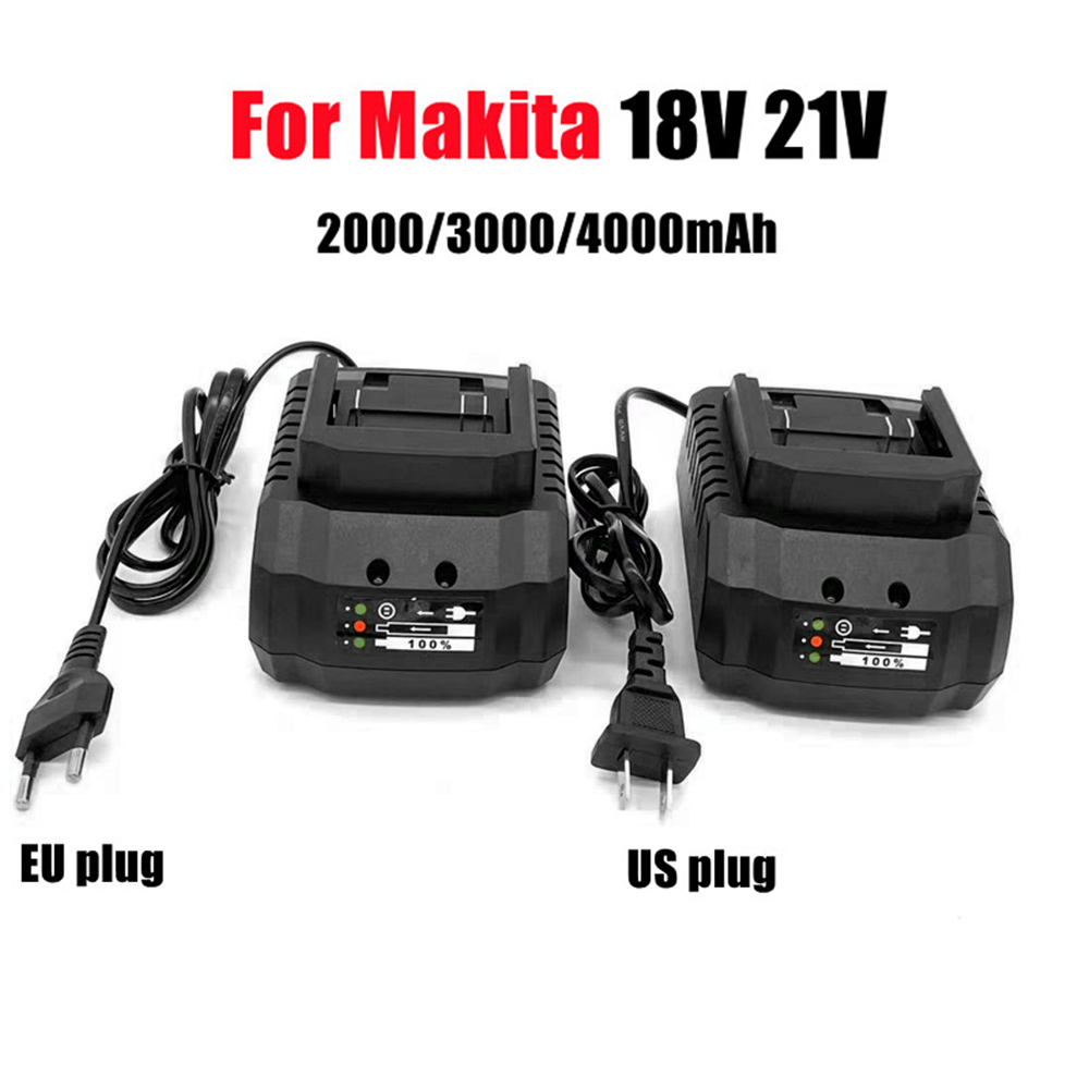 18V 21V Battery Charger Compat - Brushless Cordless Electric Drill 18V ulasan dan harga