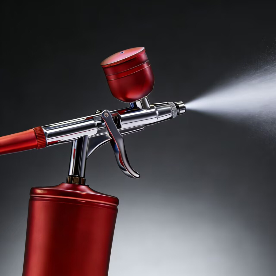 Portable Rechargeable Wireless - Airbrush Kit With Mini Compressor ulasan dan harga
