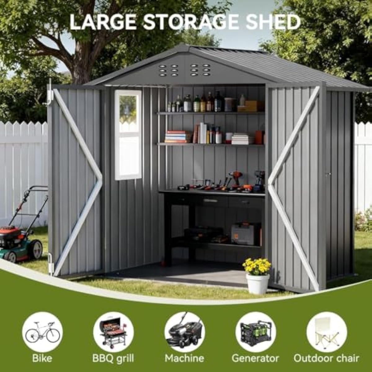 Weatherproof Galvanized Steel  - Garden Tools ulasan dan harga